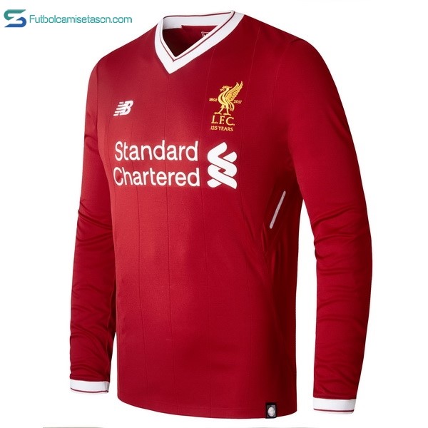 Camiseta liverpool 1ª ML 2017/18